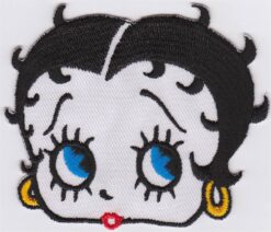 Betty Boop stoffen opstrijk patch