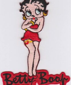 Betty Boop stoffen opstrijk patch