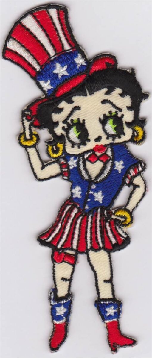 Betty Boop Applique Fer Sur Patch