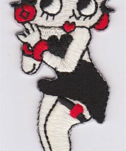 Betty Boop stoffen opstrijk patch