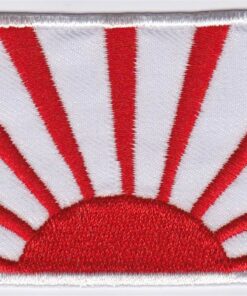 Drapeau kamikaze japonais applique fer sur patch