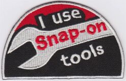 Snap-On stoffen opstrijk patch