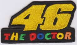 The Doctor Valentino Rossi stoffen opstrijk patch
