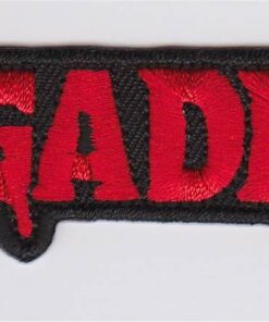 Megadeth stoffen opstrijk patch