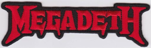 Megadeth stoffen opstrijk patch