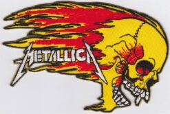 Metallica stoffen opstrijk patch