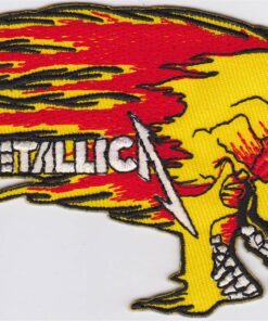 Metallica stoffen opstrijk patch