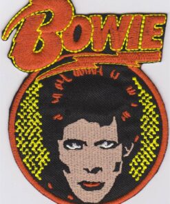 David Bowie stoffen opstrijk patch