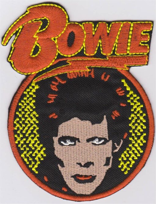 David Bowie stoffen opstrijk patch