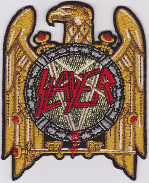 Slayer stoffen opstrijk patch