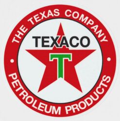 Texaco Petroleum Products Sticker