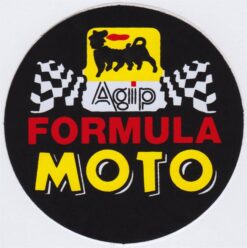 Agip Formula Moto Aufkleber