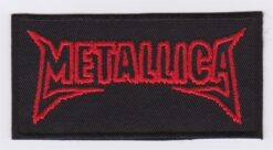 Metallica Applikation zum Aufbügeln