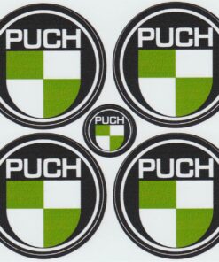 Puch stickervel