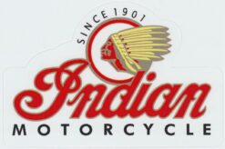 Sticker moto indienne