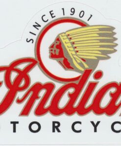 Sticker moto indienne