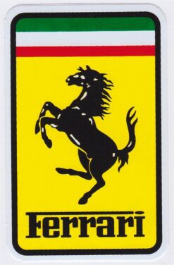 Ferrari sticker