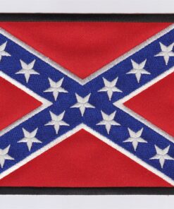 Rebel Flag Applique Iron On Patch