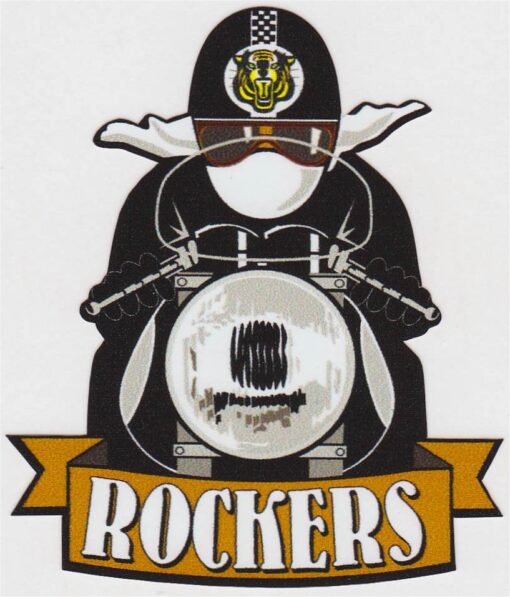 Rocker-Aufkleber