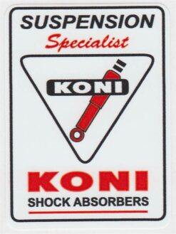 Koni-Aufhängungsaufkleber