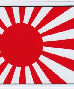 Aufkleber mit japanischer Kamikaze-Flagge