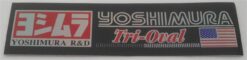 Yoshimura Tri-Oval sticker hittebestendig