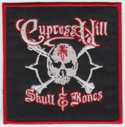 Cypress Hill Skull Bones stoffen opstrijk patch