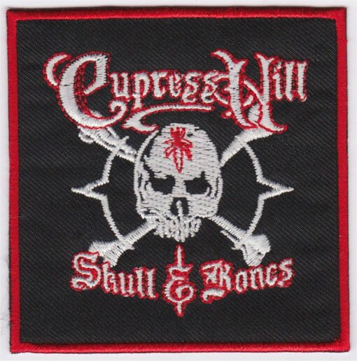 Cypress Hill Crâne Bones Applique Fer Sur Patch