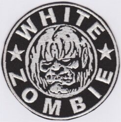 White Zombie stoffen opstrijk patch