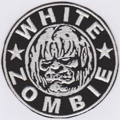 Weiße Zombie-Applikation zum Aufbügeln