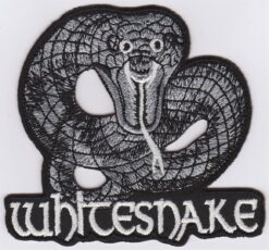 Whitesnake Applikation zum Aufbügeln