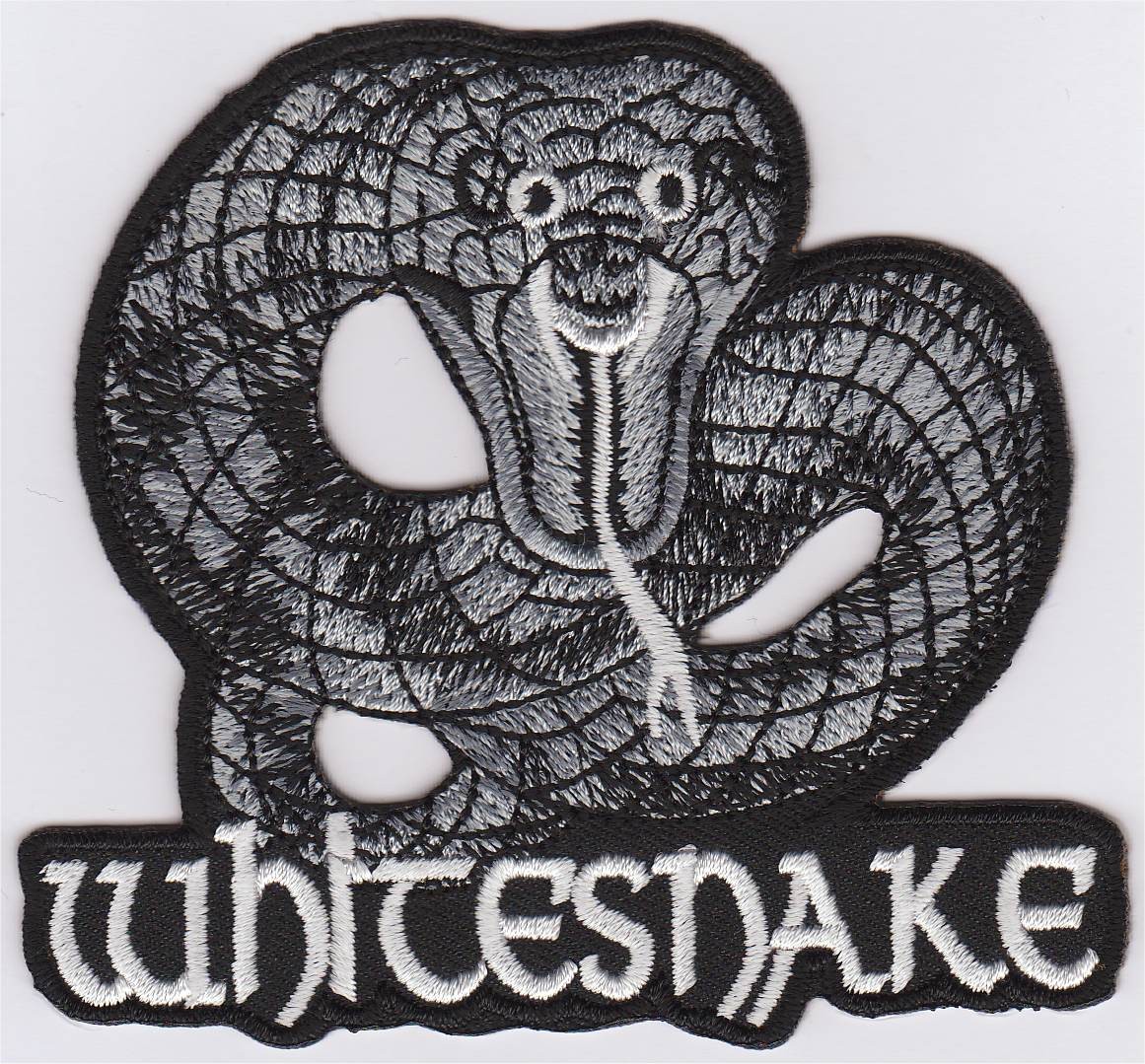 Whitesnake stoffen opstrijk patch