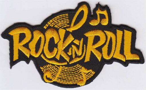 Rock'n'Roll stoffen opstrijk patch