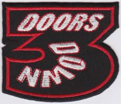3 Doors Down stoffen opstrijk patch