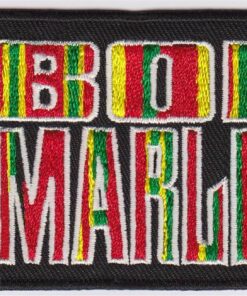 Bob Marley stoffen opstrijk patch