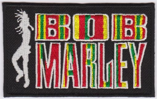 Bob Marley Applique Fer Sur Patch