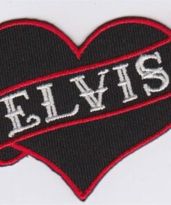 Elvis Presley stoffen opstrijk patch