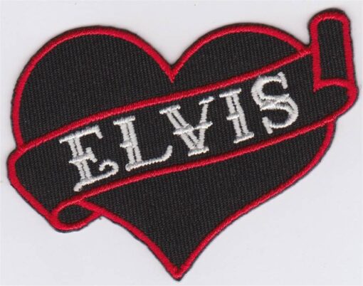 Elvis Presley stoffen opstrijk patch