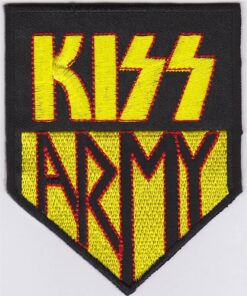 Kiss Army stoffen opstrijk patch