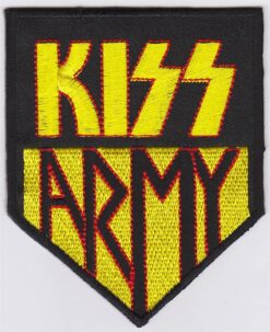 Kiss Army stoffen opstrijk patch