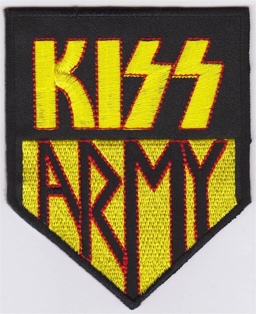 Kiss Army stoffen opstrijk patch