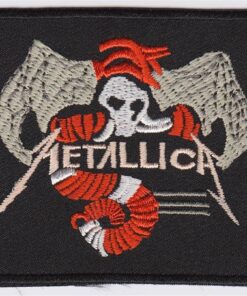 Metallica stoffen opstrijk patch