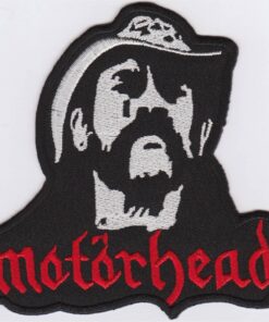 Motorhead Lemmy Kilmister stoffen opstrijk patch