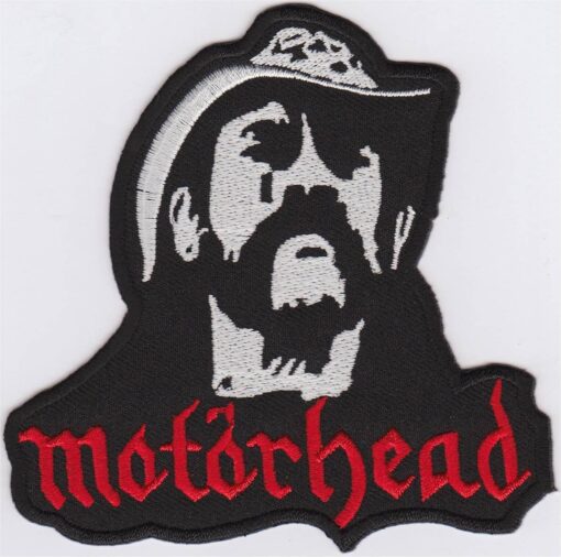 Motorhead Lemmy Kilmister stoffen opstrijk patch