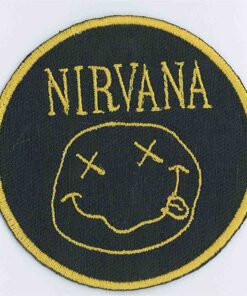 Nirvana stoffen Opstrijk patch