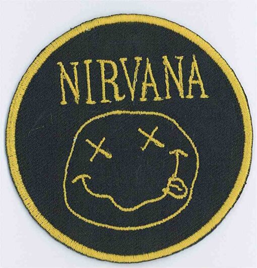 Nirvana stoffen Opstrijk patch