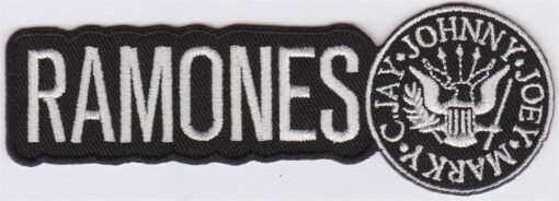 Ramones stoffen opstrijk patch