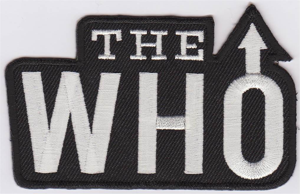 The Who Applikation zum Aufbügeln
