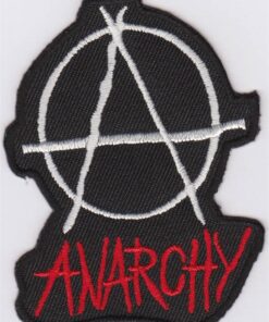 Anarchy stoffen opstrijk patch