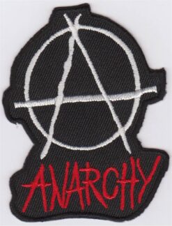 Anarchie-Applikation zum Aufbügeln